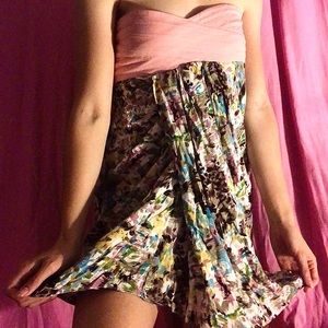 Cute Summer Strapless Dress